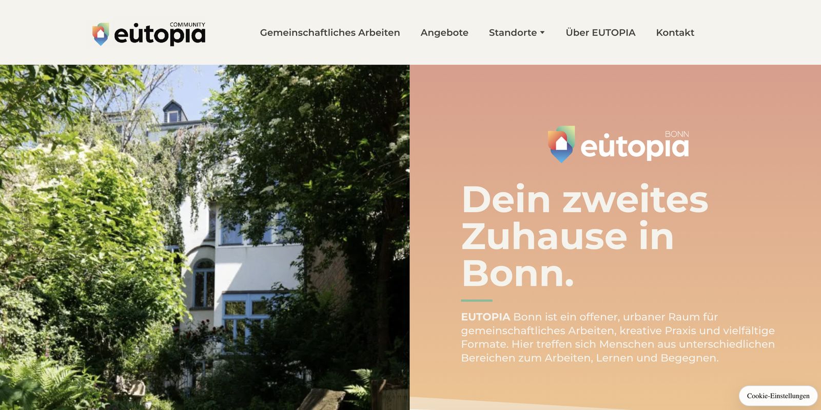 Standortseite von Eutopia Bonn
